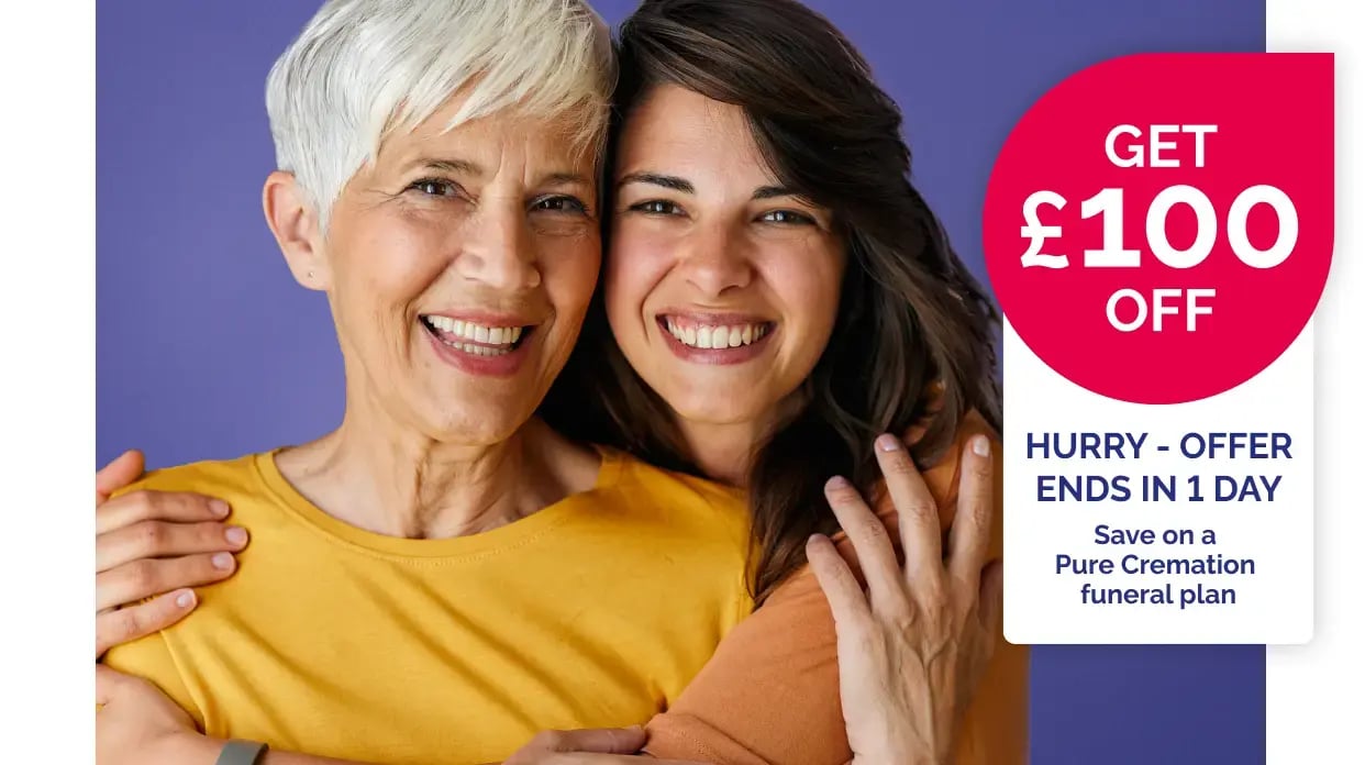 £100 off a Pure Cremation funeral plan