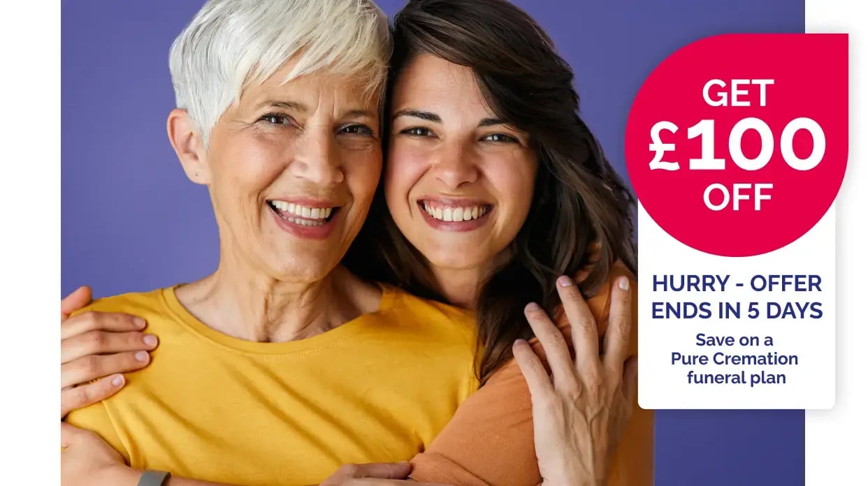 £100 off a Pure Cremation funeral plan