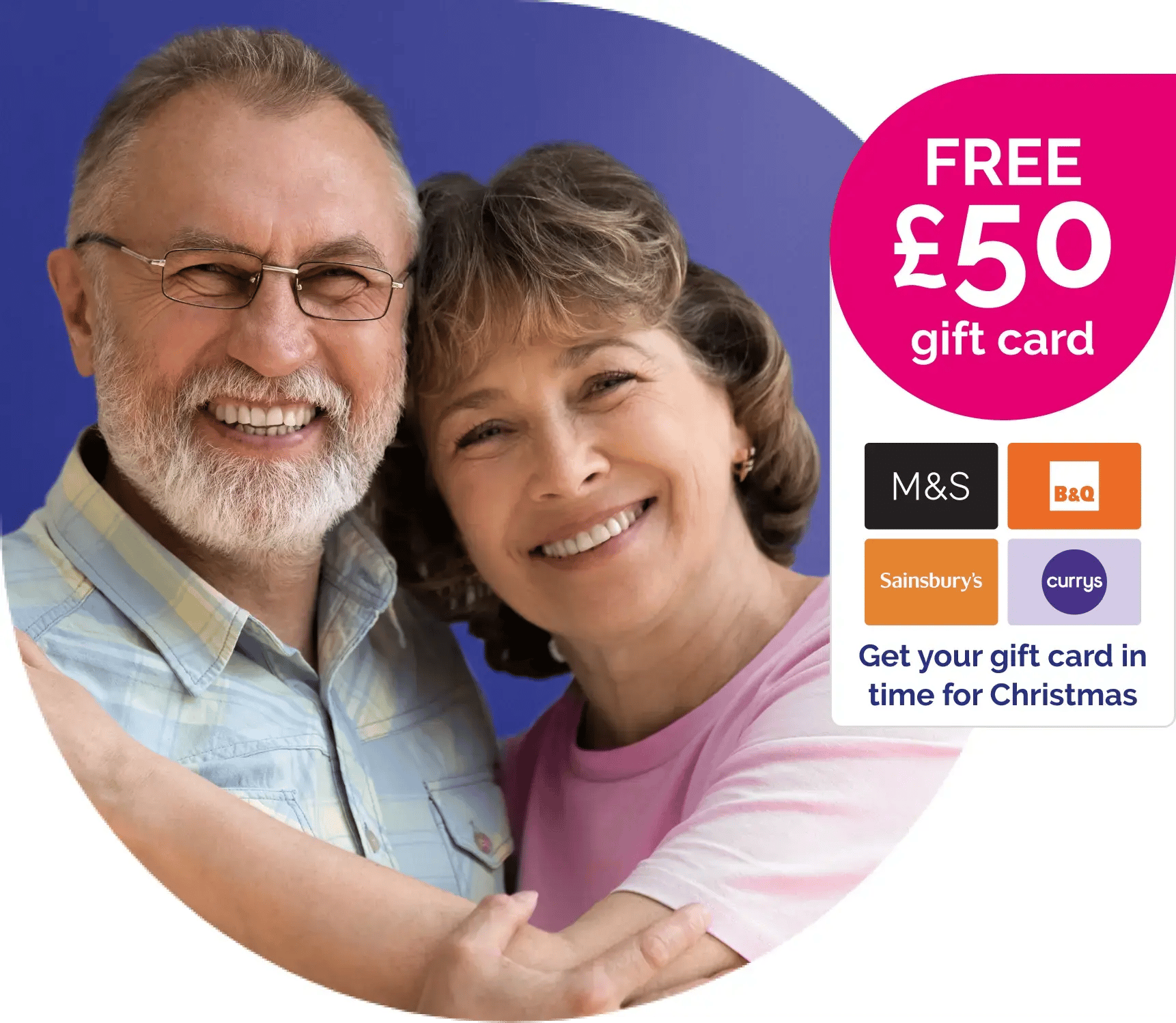 FREE £50 gift card in time for Christmas