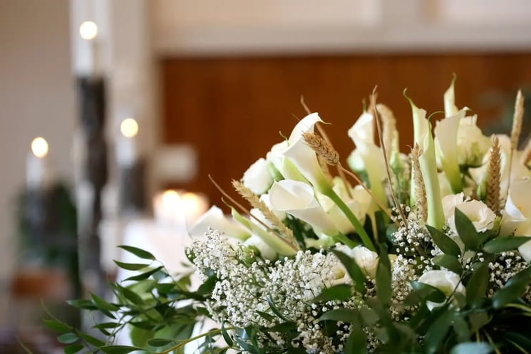 A bouquet of lilies