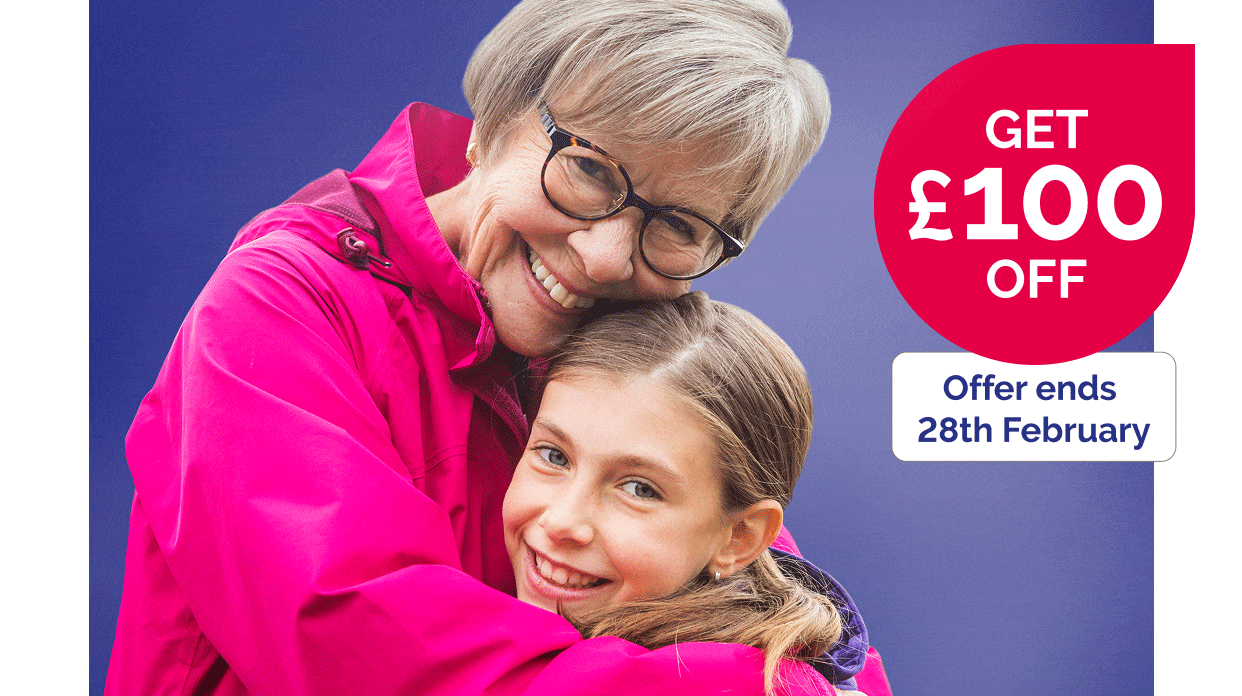 £100 off offer ends 28th February