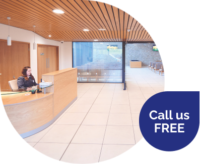 Crematorium foyer