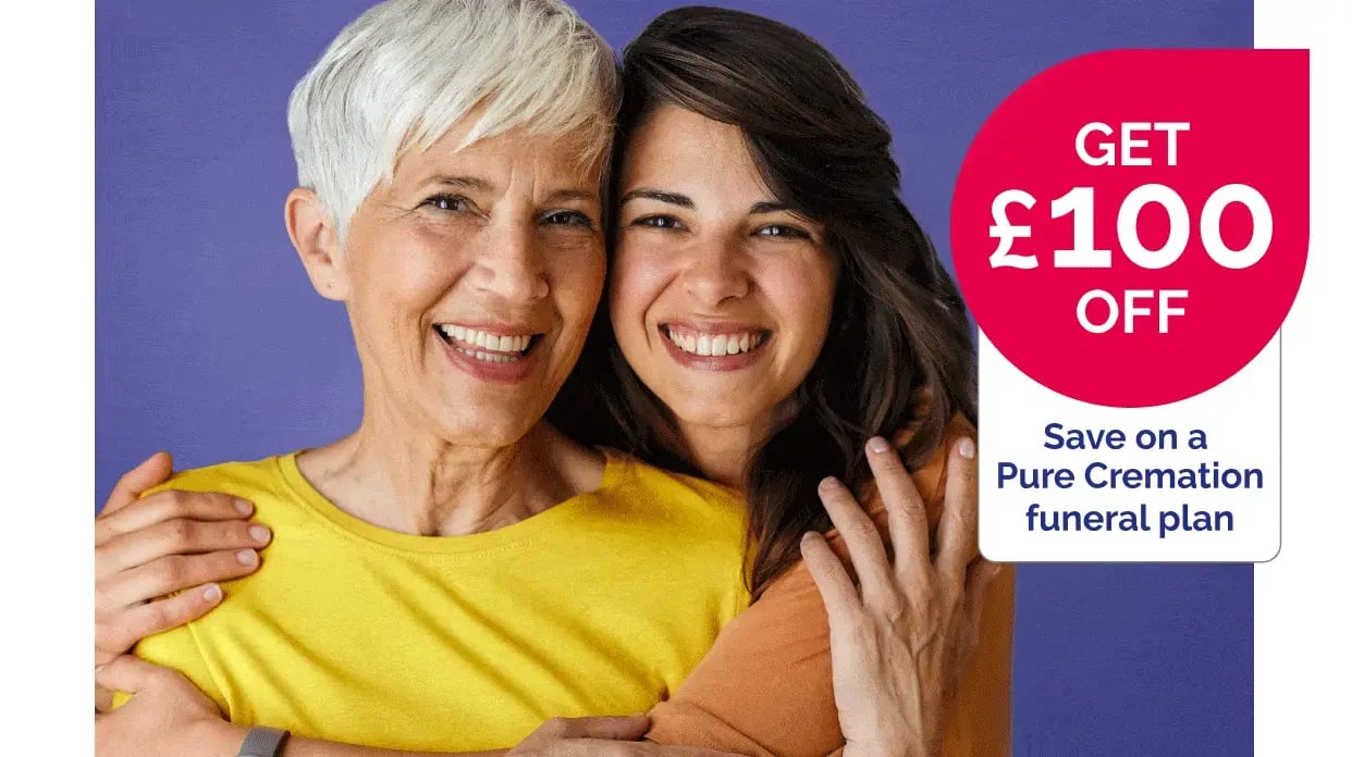 £100 off a Pure Cremation funeral plan