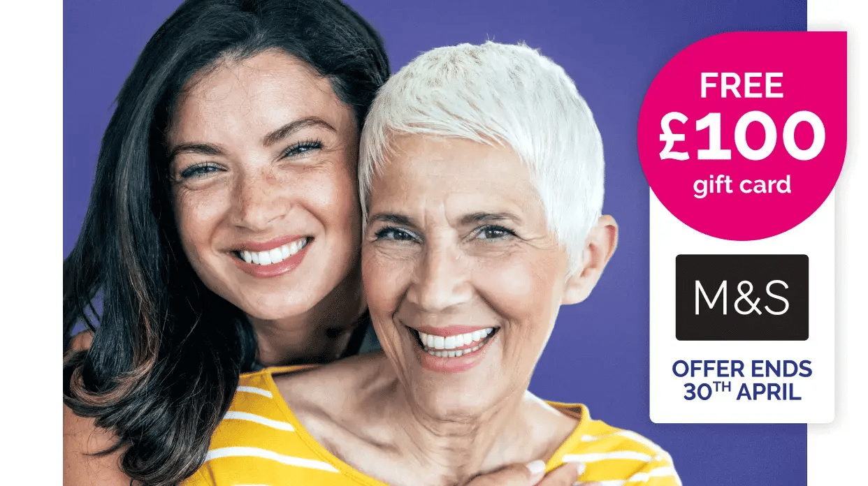 Get a free £100 gift card