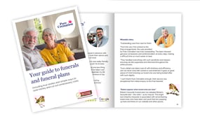 Your guide to funerals and funeral plans guide spread
