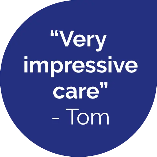 "Very impressive care" - Tom's review