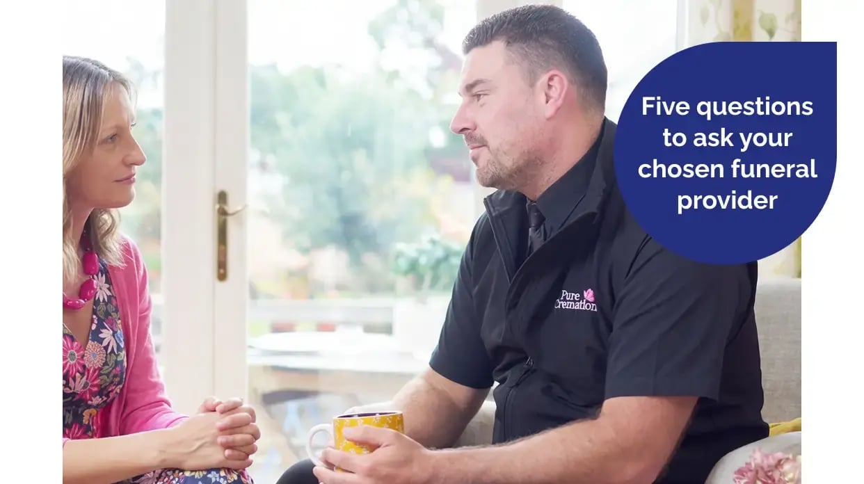 Five questions to ask your chosen funeral provider