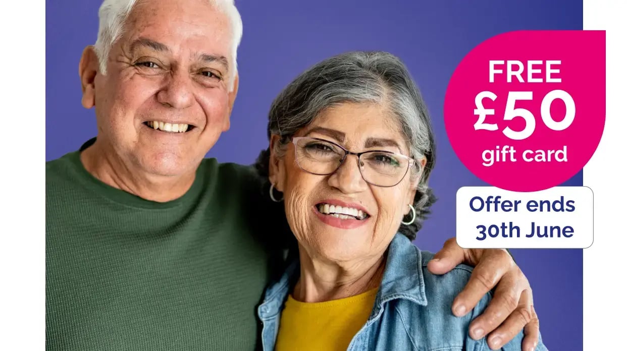 FREE £50 Gift Card Offer Ends 30th June