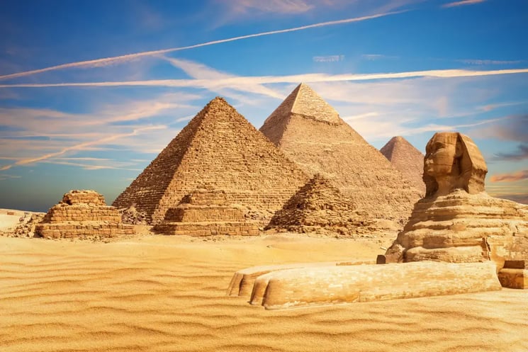 The Great Pyramids of Giza 