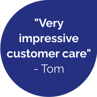 Very impressive customer care - Tom's review