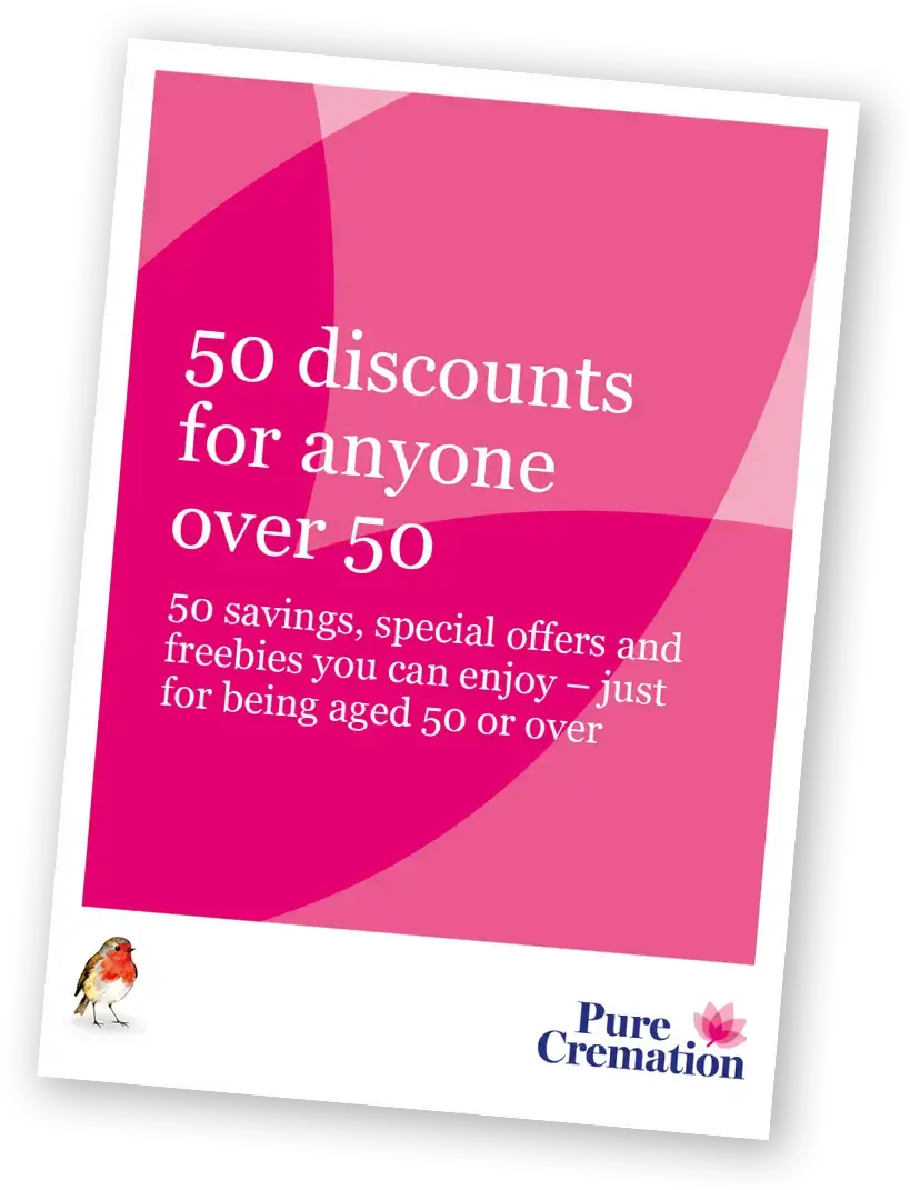 50 discounts for anyone over 50 - guide cover