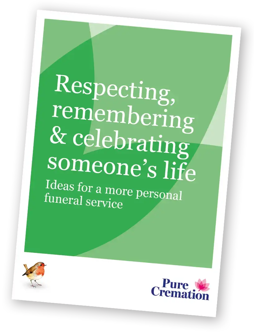 Respecting, remembering & celebrating someone's life guide cover