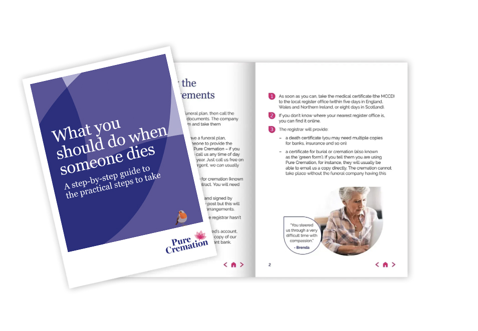 What you should do when someone dies Guide