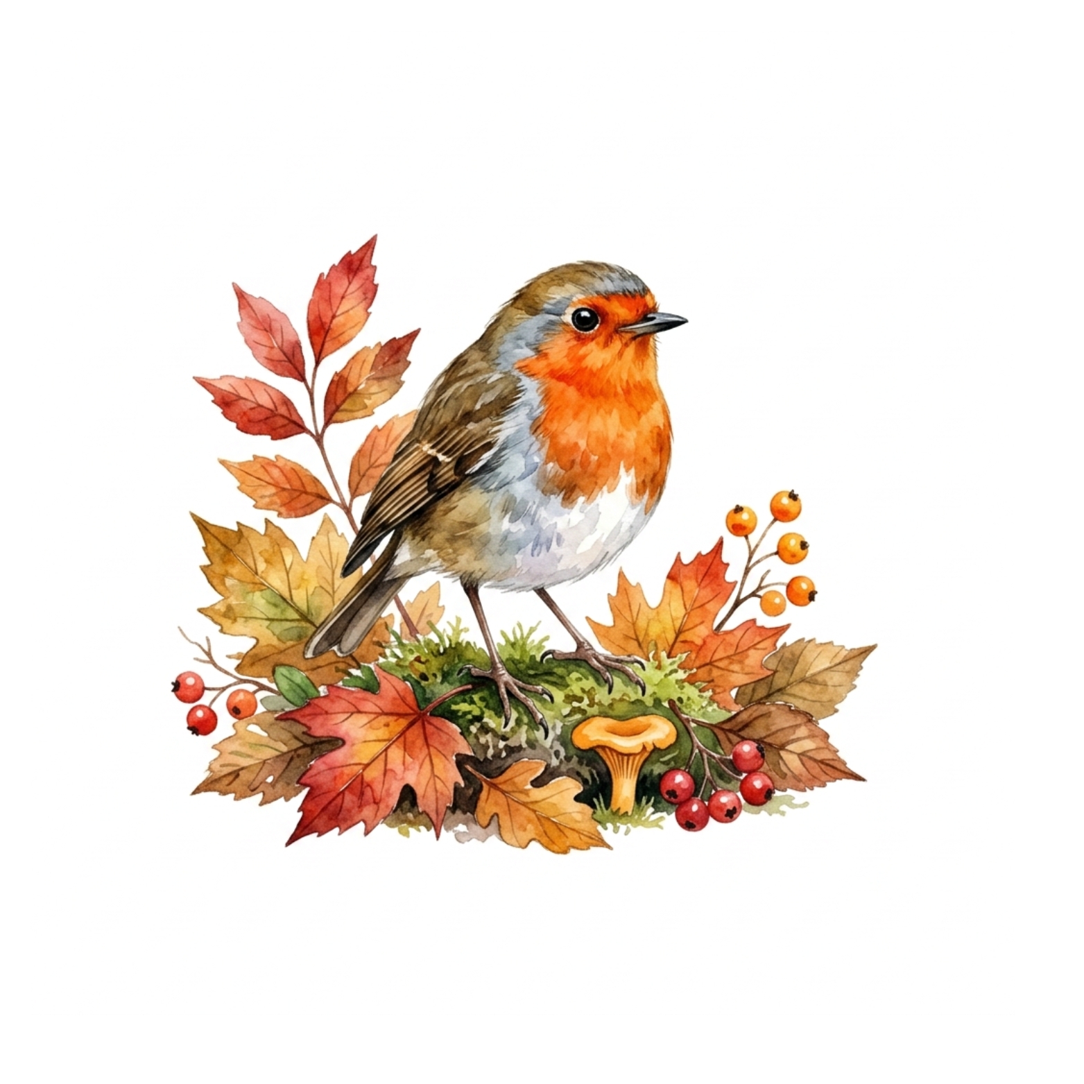 Robin illustration