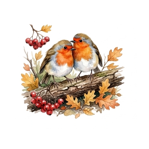 Robin scene, version A